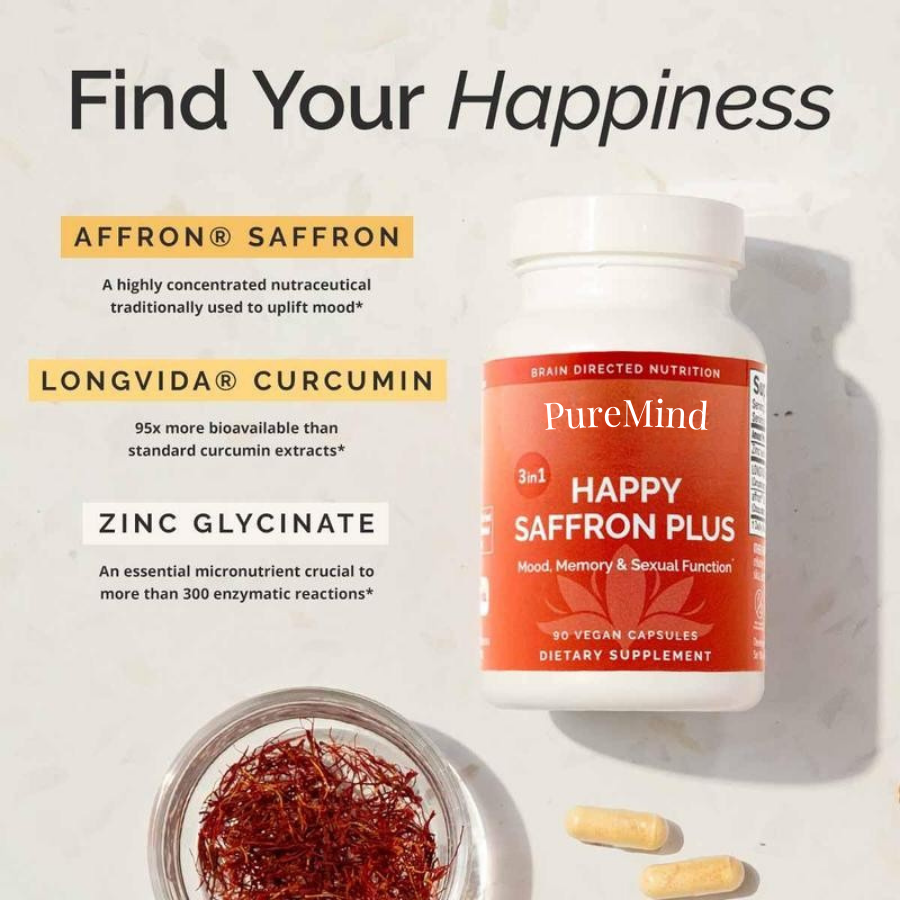 PureMind Happy Saffron+ by Dr.Daniel Amen